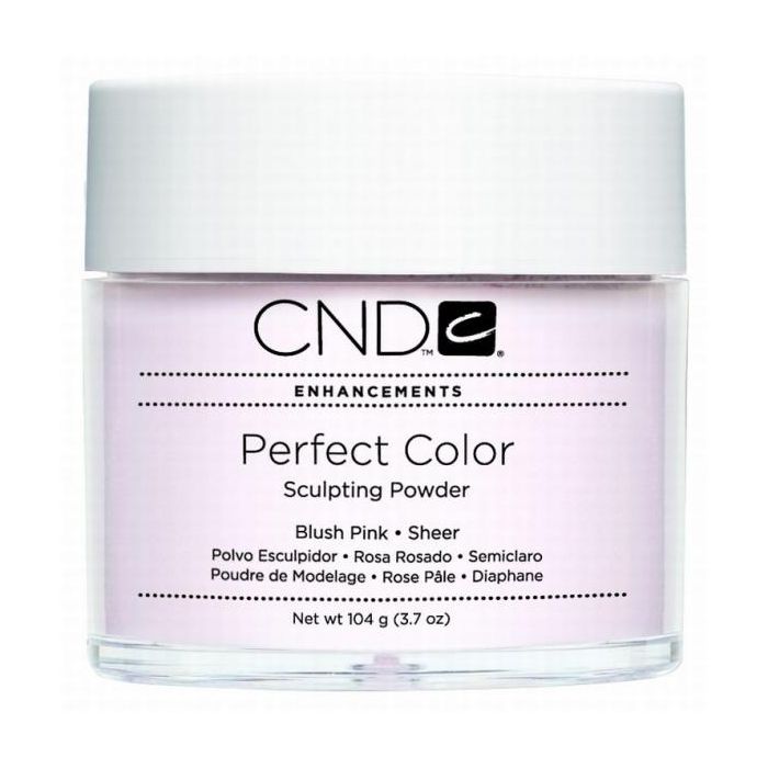 CND Blush Pink Sheer sculpting powder 104g voor natuurlijke nude nagels