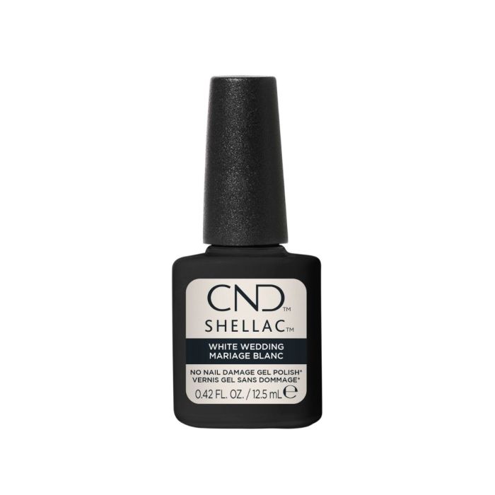 CND™ SHELLAC™ White Wedding #318 12,5 ml witte gellak