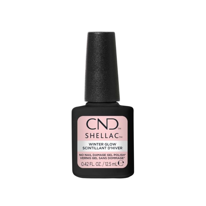 CND™ SHELLAC™ Winter Glow #203 12,5 ml professionele lichtroze Color Coat