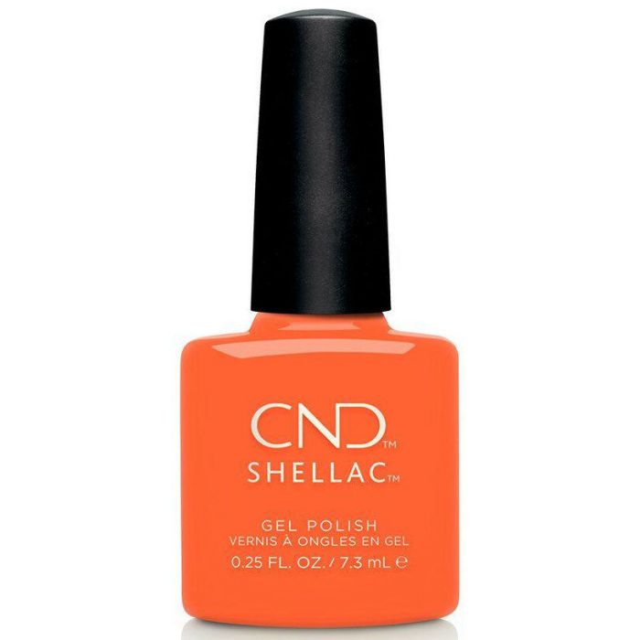 CND Shellac B-Day Candle warme oranje gellak