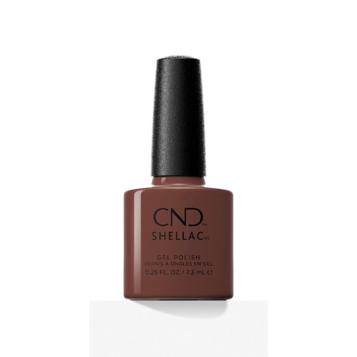 CND Shellac Toffee Talk 7,3 ml | Warme nude bruine  tint