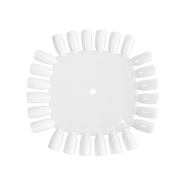 Bell'ure Nail Art Disc Transparant- margiet- colouweel 24st
