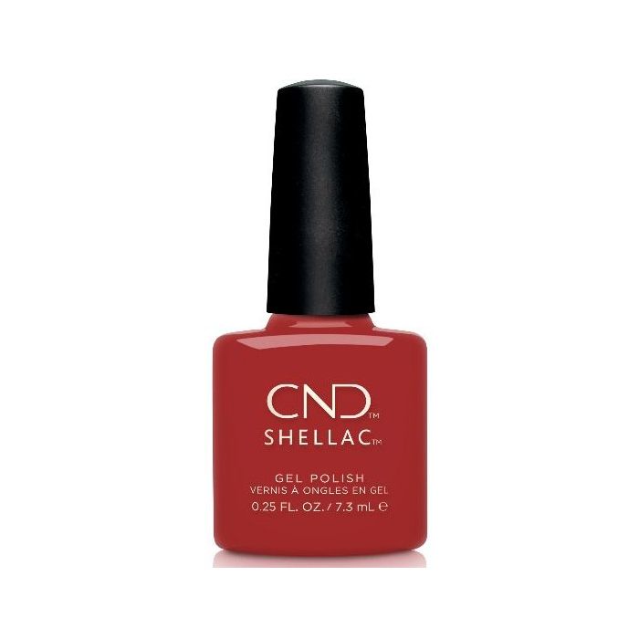 CND Shellac Books & Beaujolais 7,3 ml diepe wijnrode gel polish