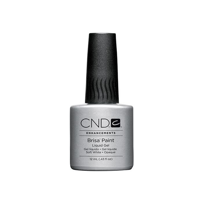 CND Brisa Paint Soft White Opaque 12ml hypoallergene professionele gel
