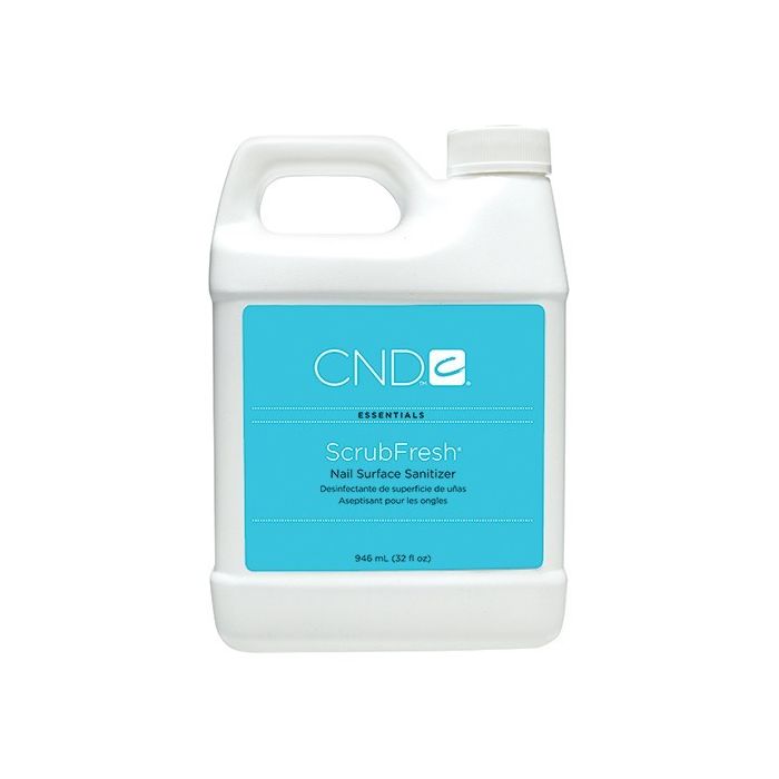 CND ScrubFresh 946ml – professionele nagelreiniger en tijdelijke dehydrator in grootverpakking