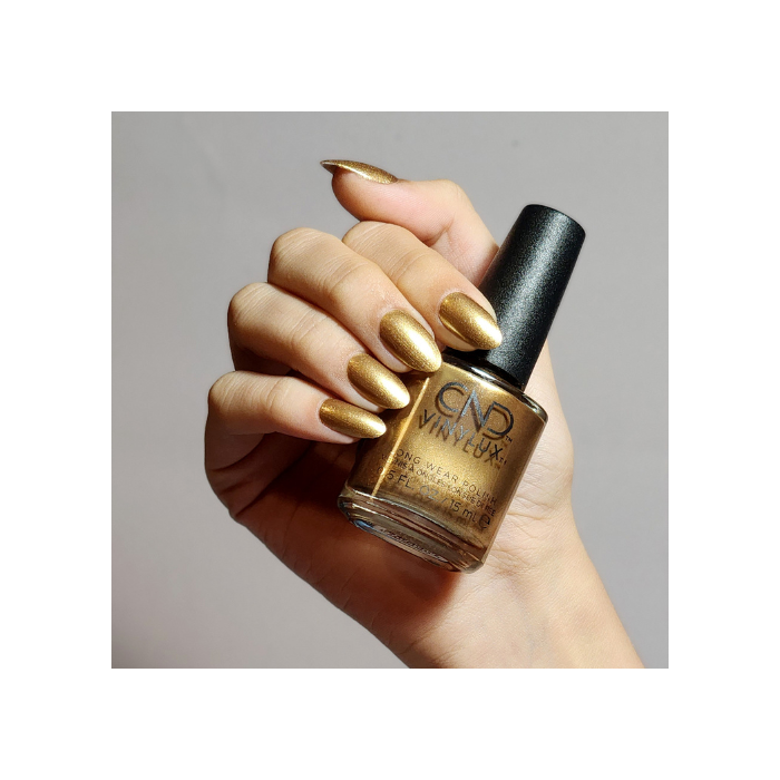 CND Vinylux It's Getting Golder 458 
