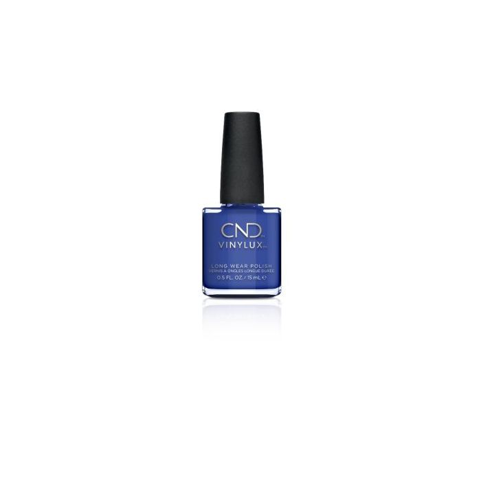 De CND Vinylux Blue Eyeshadow