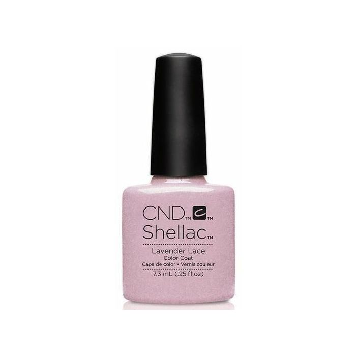 CND Shellac Lavender Lace 7