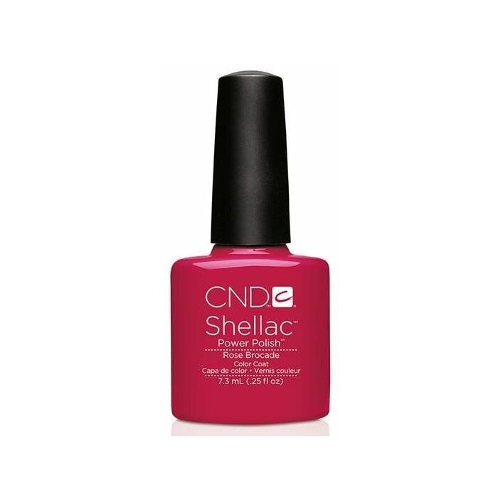 CND Shellac Rose Brocade 7