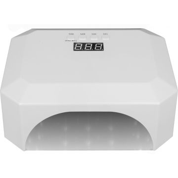 NailPerfect Powerful UV LED Lamp 54W witte professionele nagellamp