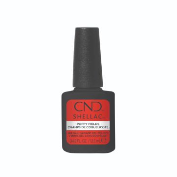 CND SHELLAC Poppy Fields 12,5 ml #398 warm rode gellak flesje