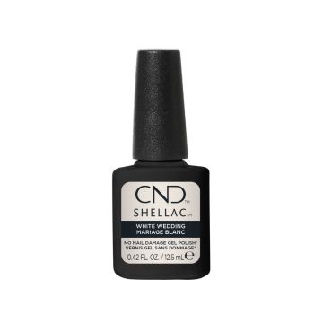 CND™ SHELLAC™ White Wedding #318 12,5 ml witte gellak