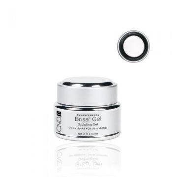 CND BRISA Soft White Opaque 14 g professionele sculpting gel