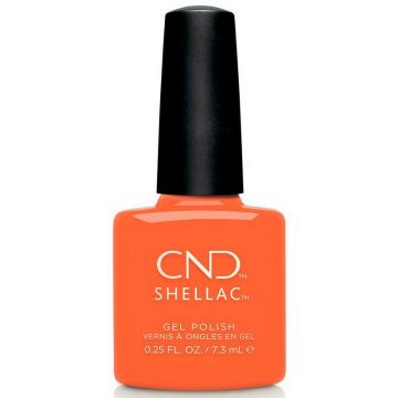 CND Shellac B-Day Candle warme oranje gellak