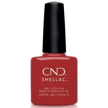 CND Shellac Books & Beaujolais 7,3 ml diepe wijnrode gel polish