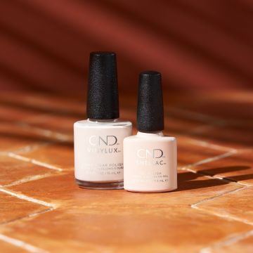 CND DUO Kit  Shellac & Vinylux Linen Luxury