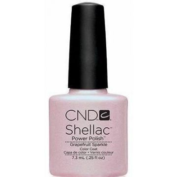 CND Shellac Grapefruit Sparkle 7