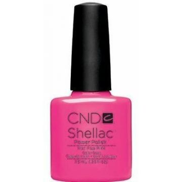 CND Shellac Hot Pop Pink  7