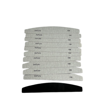 Hygiëne Vijlen 100 gritt Halfmoon 10+ Houder