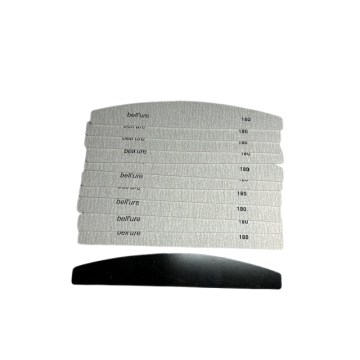 Hygiëne Vijlen 180 gritt Halfmoon 10+ Houder