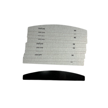 Hygiëne Vijlen 80 gritt Halfmoon 10+ Houder