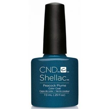 CND Shellac Peacock Plume 7