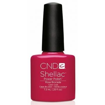 CND Shellac Rose Brocade 7