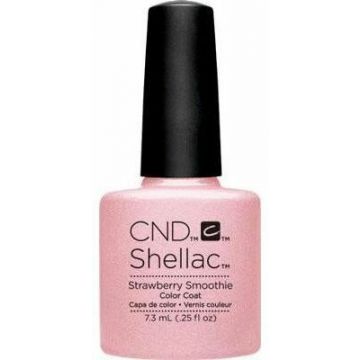 CND Shellac Strawberry Smoothie 7