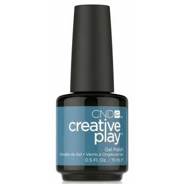 CND Creative Play Gel Polish-Teal The Wee Hours 15ml