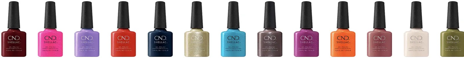 Selectie van Shellac flesjes